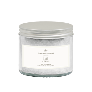Sels de bain au lait d'ânesse - Plantes et parfums de Provence