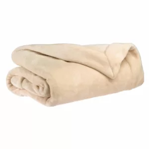 Plaid polaire Crème Vivaraise